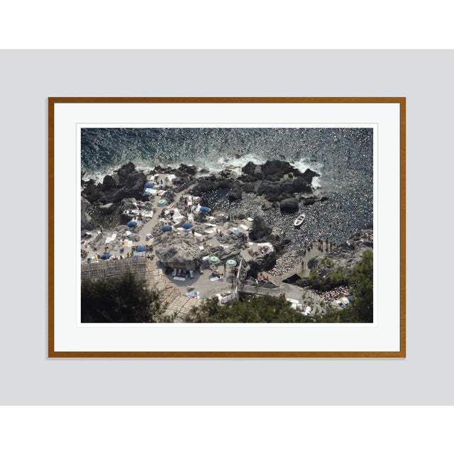 Modern La Fonteline 1989 by Slim Aarons Framed C-Print For Sale - Image 3 of 3