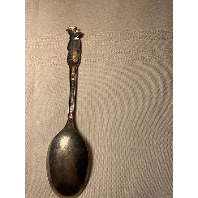 A delightful piece of mid-century Americana and animation history! This vintage 1960s child-sized spoon features a...