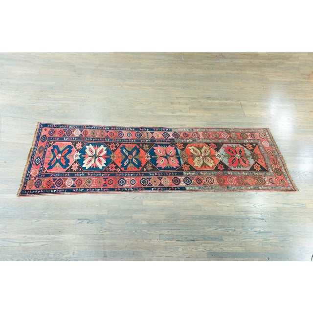 Early 20th Century Persian Kazak Rug For Sale - Image 12 of 15