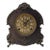 Antique Victorian Rococo Revival Mantel Clock With Ornate Cartouche Dial, Circa 1900 For Sale