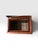 Chestnut Vintage Alfred Dunhill of London Burlwood Humidor With Marquetry Inlay For Sale - Image 8 of 9