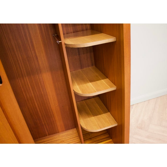 Teak Double Door Wardrobe from Austinsuite, 1960s For Sale - Image 10 of 12