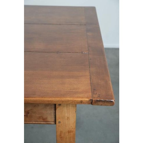 French Dining Table in Cherry Wood For Sale - Image 11 of 15
