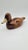 Vintage German Duck Figurine in Light Brown Wood and Brass, 1970s For Sale - Image 6 of 11