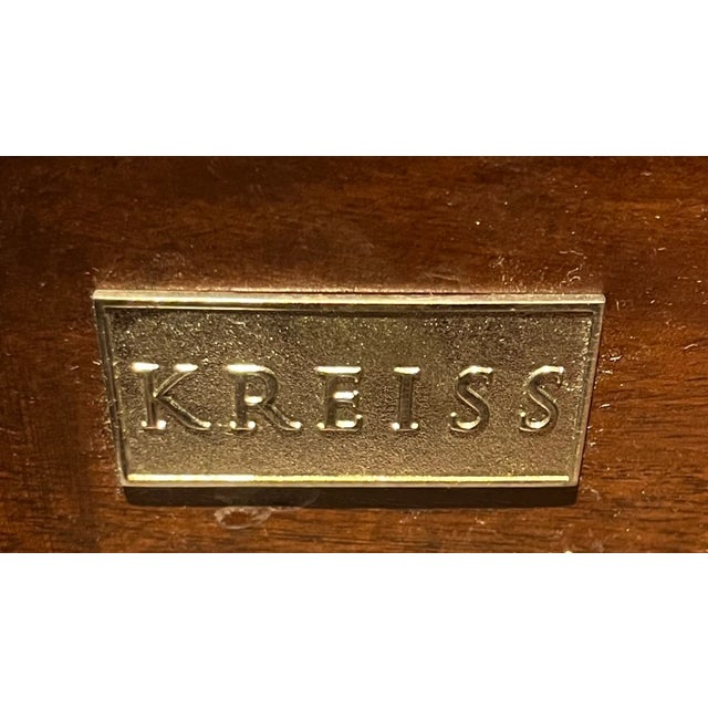 2000 - 2009 Kreiss Cream Colored Mid-Century Chest For Sale - Image 5 of 6