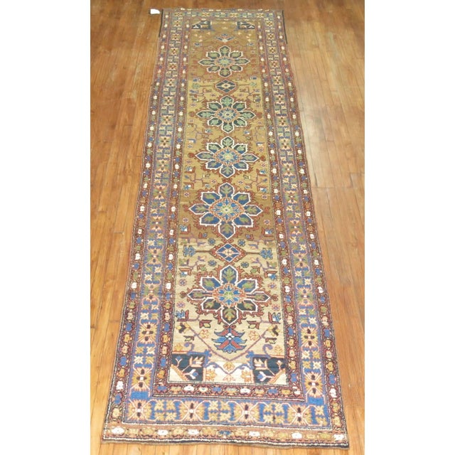Kurd Bidjar Long Antique Runner - 3'6" x 14'7" For Sale - Image 16 of 18