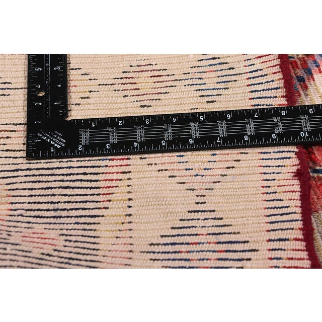 Vintage Ivory Persian Lori Rug - 05'00 X 07'01 For Sale In Dallas - Image 6 of 9