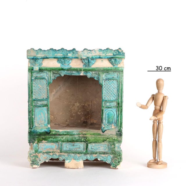 Model of Inveal Ceramic Temple. This piece is attributed to the mentioned designer/maker. It has no attribution mark and...