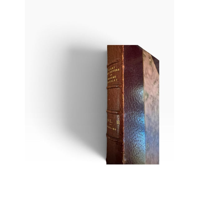Mid 19th Century 1842-46 First Edition 7-Volume Set Diary and Letters of Madame D’Arblay by Frances “Franny” Burney Engraved Portraits For Sale - Image 5 of 12