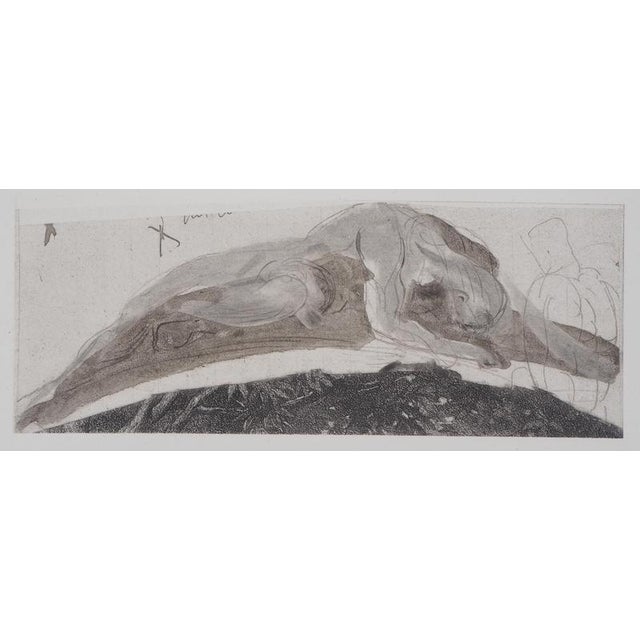After Auguste Rodin, Nude, Attached to the Rock, Engraving For Sale - Image 6 of 6