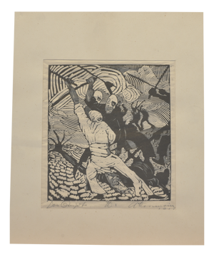 Don Quichotte, Arminius Hasemann, Berlin, 1922, Woodprint
