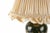 Metal Vintage Italian Table Lamp in Wood and Brass, 1960s For Sale - Image 7 of 8