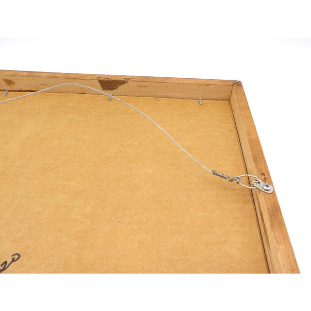 Original Framed Landscape Watercolor by Artist Barbara Nechis For Sale - Image 9 of 9