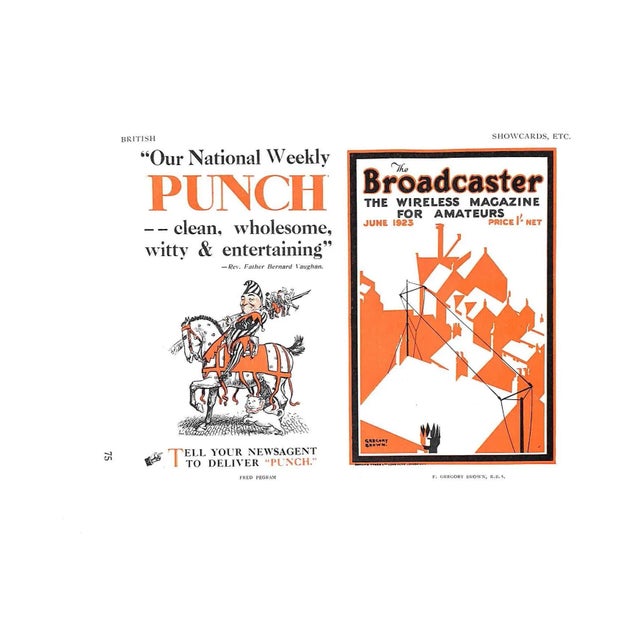 "Art & Publicity - Fine Printing & Design: Special Autumn Number of the Studio" 1925 Jones, Sydney R. For Sale - Image 11 of 14