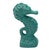 Teal 1990s Modernist Ceramic Trader Vic's Hawaii Seahorse Tiki Mug, Salt & Pepper Set For Sale - Image 8 of 9