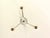 Small Glass and Brass Chandelier, 1950 For Sale - Image 10 of 12