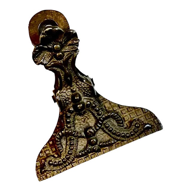 Victorian Brass Paperclip For Sale