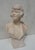 Italian Artist, Large Art Deco Carved Bust of Woman, 1920s-1940s, Alabaster For Sale - Image 6 of 18