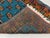 Blue Turkmen Style Tribal Runner Rug With Geometric Motifs, 2'9" X 9'4" For Sale - Image 15 of 15