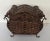 Antique Arts & Crafts Wicker Sewing Basket With Wrought Iron Handles, C. 1900 For Sale In Indianapolis - Image 6 of 11