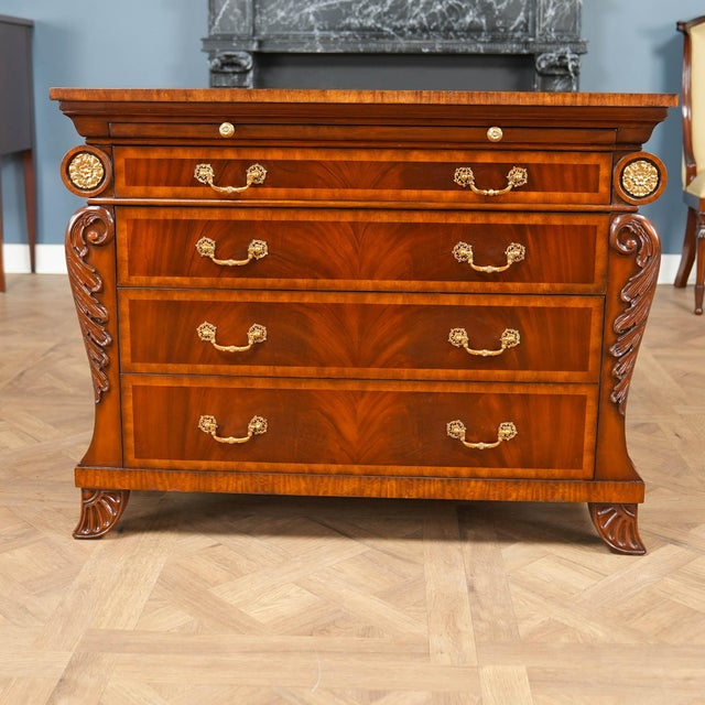 Maitland - Smith Nvin0619 Vintage Maitland Smith Chest of Drawers For Sale - Image 4 of 12