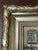 Wood Vintage Paris Storefronts Original Oil Painting, Framed For Sale - Image 7 of 12