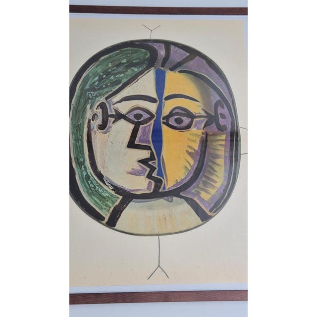 After Pablo Picasso, Céramiques De Picasso, 1948, Polychrome Print, Framed For Sale - Image 3 of 8