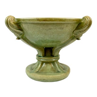 1990s Celadon Crackleware Bowl For Sale