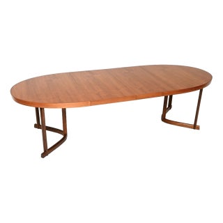 Danish Vintage Teak Dining Table by Johannes Andersen, 1960 For Sale