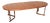 Danish Vintage Teak Dining Table by Johannes Andersen, 1960 For Sale