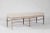 Carlos Solano-Granda Carlos Solano-Granda Linear Bench in Limed Oak and Bronze Series 60 For Sale - Image 4 of 12