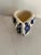 Signed Studio Pottery Figural Jacket Vase – Blue & White Floral Ceramic Sculpture – Artisan Vessel For Sale - Image 4 of 10