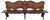 Wooden Bench with Lion Paws in Solid Wood, Italy, 1950s For Sale - Image 10 of 10