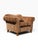 Oversized Leopard Print Club Lounge Chair | Rolled Arms & Camelback Crest | Includes Bolster Pillow For Sale - Image 13 of 16