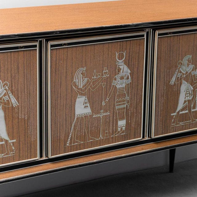 Wooden Sideboard by Umberto Mascagni, 1950s For Sale - Image 4 of 16