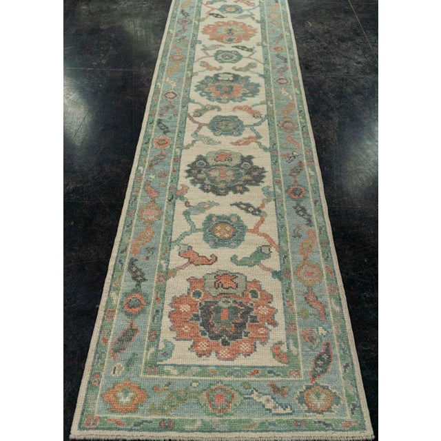 Turkish Oushak Rug 2'3" x 10'2" #20208 Explore a curated collection of hallway runners, wool rugs, and handmade...