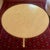 Mid 20th Century Vintage Carved & Custom Painted Round Side Table With Hoof Feet For Sale - Image 5 of 7