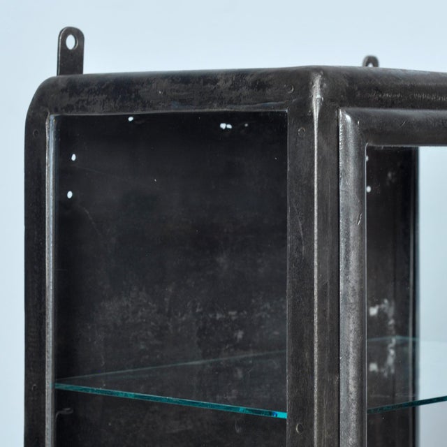 1930s Iron Medicine Cabinet, 1930s For Sale - Image 5 of 14