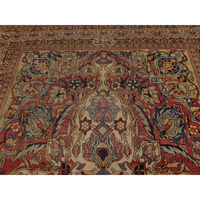 1910s Persian Kerman Lavar Rug 8'10"x 11'4" For Sale In Los Angeles - Image 6 of 13