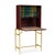 A superlative showcase of craftsmanship, this cabinet can be used as bar cabinet, jewelry chest, or wunderkabinett to...