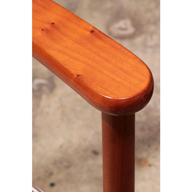 Dining Room Table with Chairs from Hansen Sorensen, Denmark, 1970s, Set of 7 For Sale - Image 16 of 17