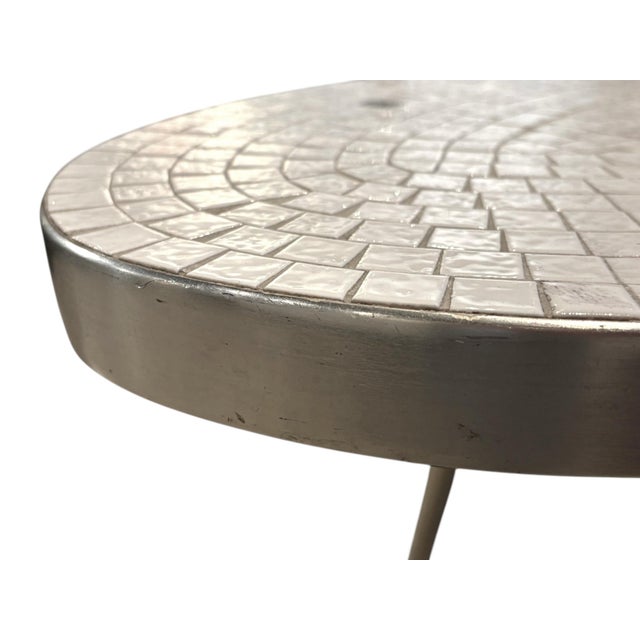 Mid-Century Modern Gordon Martz Style Mosaic Surfboard Coffee Table For Sale - Image 3 of 5