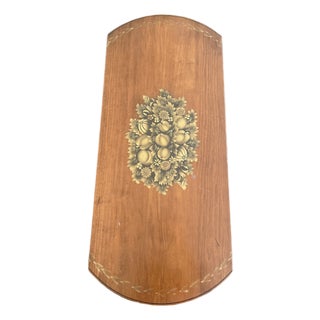 1980s L Hitchcock Drop Leaf Maple Cocktail Table For Sale