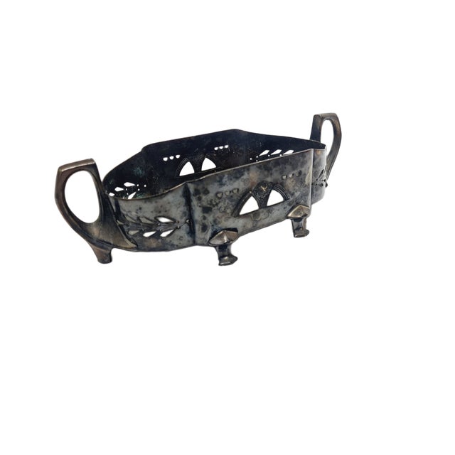 Silver Art Nouveau Jardinière from Argentor, Austro-Hungarian Empire, 1900s For Sale - Image 8 of 13