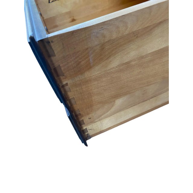 Late 20th Century Late 20th Century Ethan Allen Georgian Court Side Table For Sale - Image 5 of 7