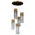 Glass Collection Urano Chandelier in Crystal and Glass by Jago For Sale - Image 7 of 7