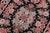 Shabby Chic Pak-Persian Black/Black Wool Rug - 1'7'' X 2'2'' For Sale - Image 4 of 9