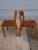 Mid-Century Modern Danish Teak and Birch Stacking Chairs, Hand-Crafted, 1962 For Sale - Image 3 of 14