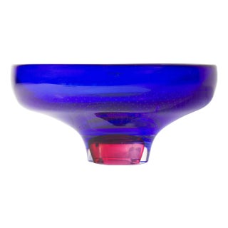 Göran Wärff Kosta Boda “Zoom” Glass Bowl For Sale