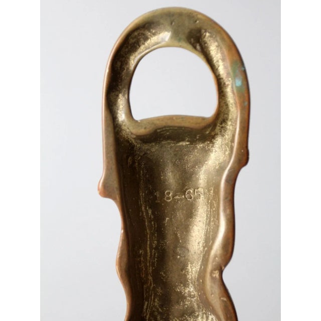 Mid 20th Century Vintage Virginia Metalcrafters Soldier Doorstop For Sale - Image 5 of 11